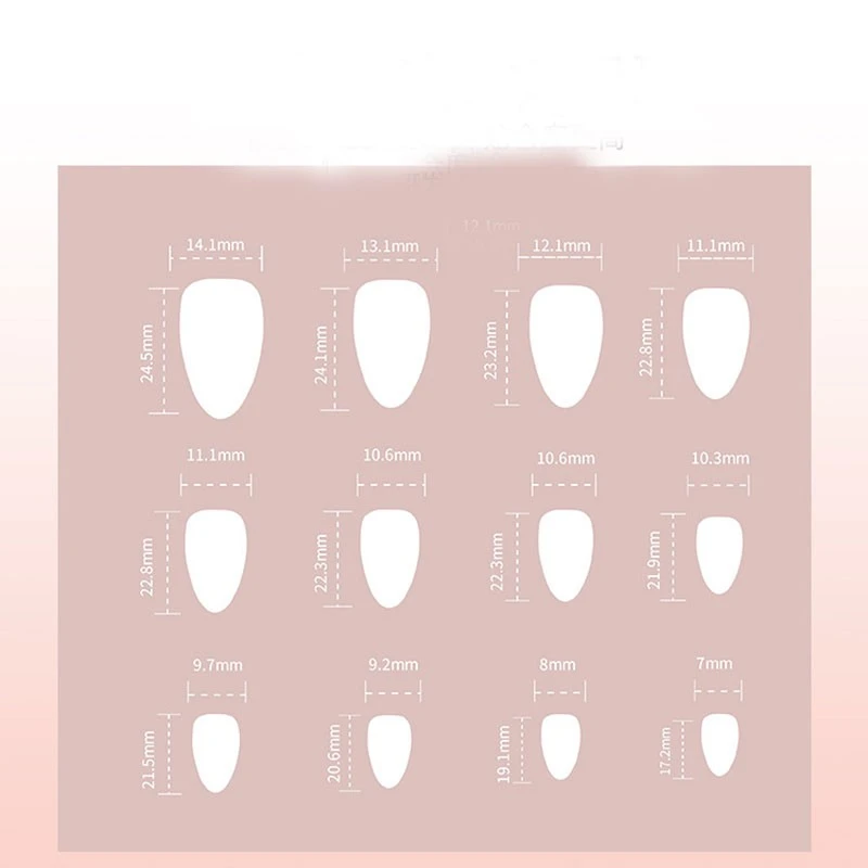 3d French Brown Floral Press On Nails suppliers